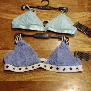 NWT dELiA*S Bralettes